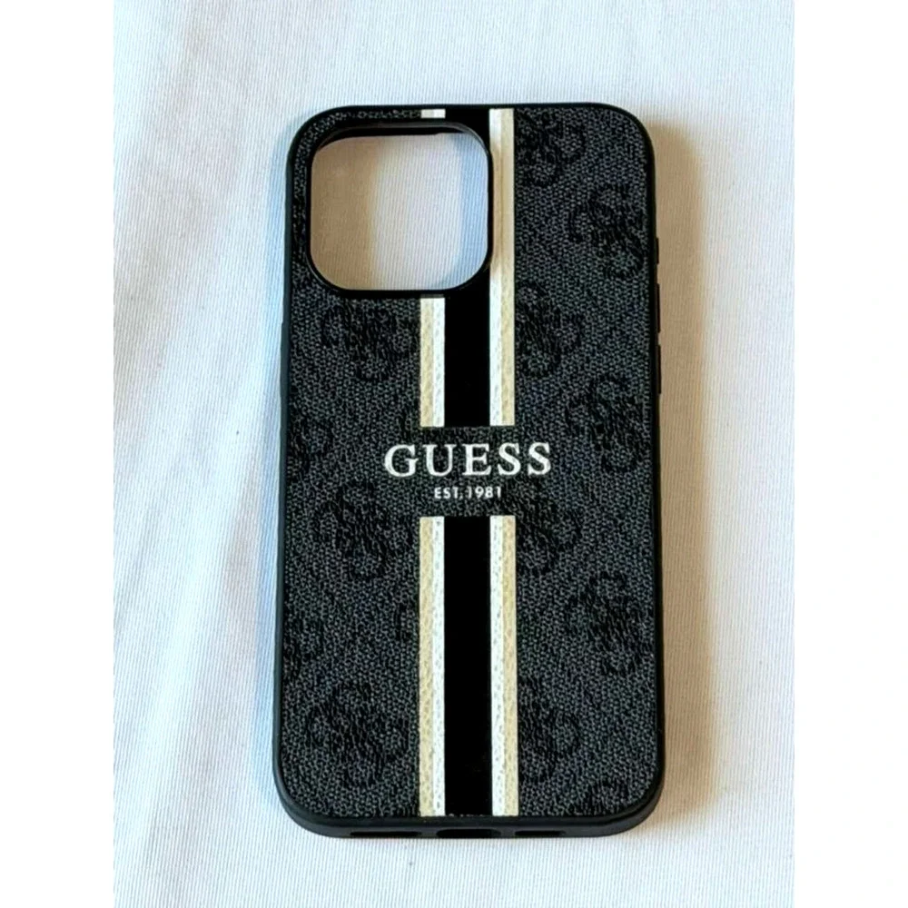 iPhone 15 Pro Max Case Bundle Set 7 - GUESS Designer, Apple Silicon & MagSafe